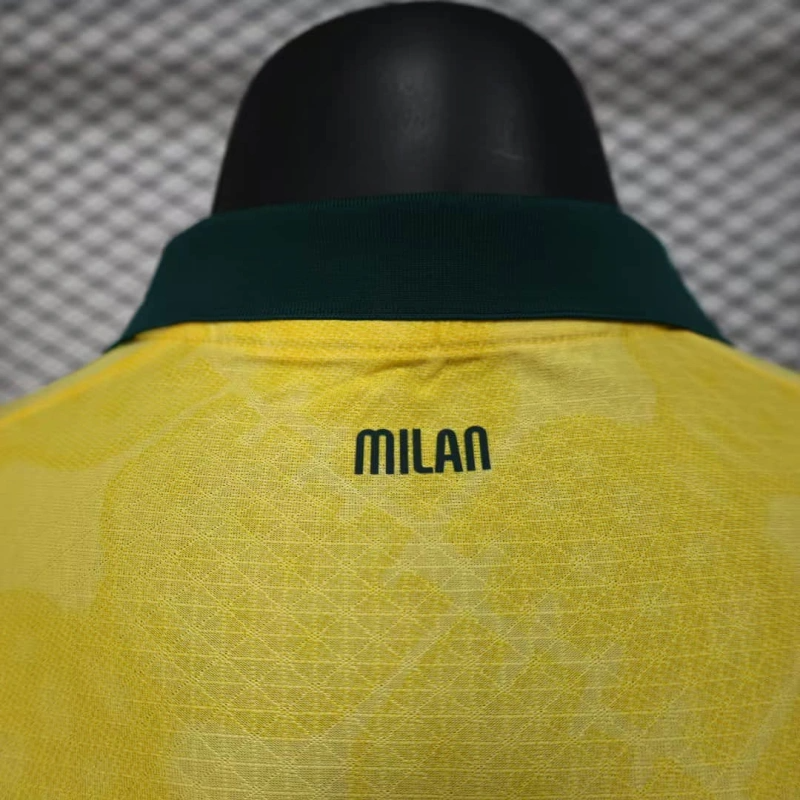 2025-2026 Player Version AC Milan Third Aaway Football Shirt 1:1 Thai Quality