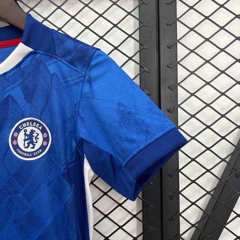 2025-2026 KIDS Chelsea FC Home Football Shirt 1:1 Thai Quality