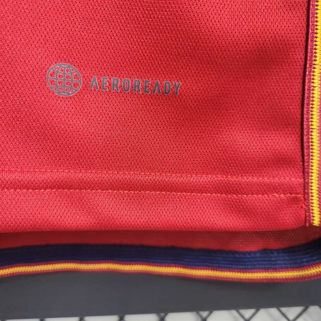2022 FIFA World Cup Spain Home Football Shirt 1:1 Thai Quality