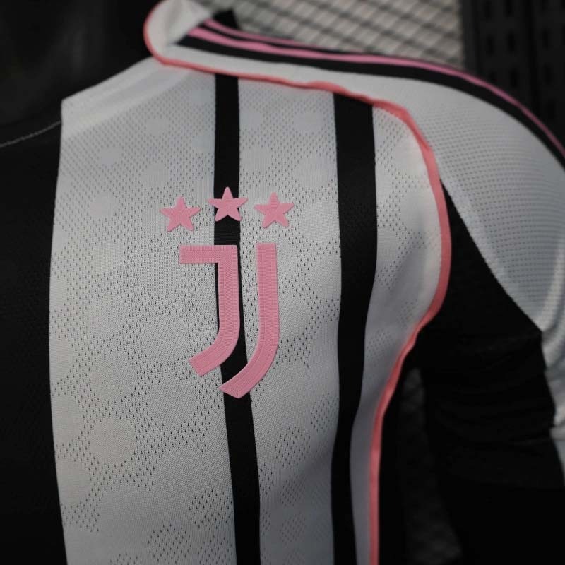 2025-2026 Players Version Juventus FC Home Football Shirt 1:1 Thai Quality
