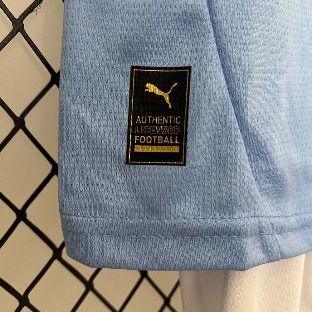 2024-2025 Kids Manchester City Home Football Shirt 1:1 Thai Quality