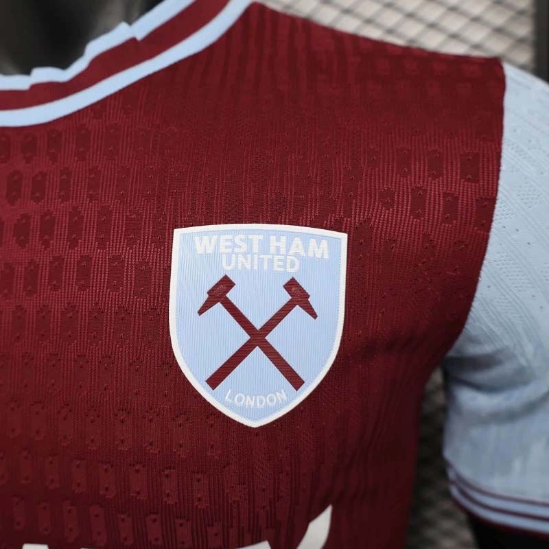2024-2025 Player Version West Ham United Home Football Shirt 1:1 Thai Quality