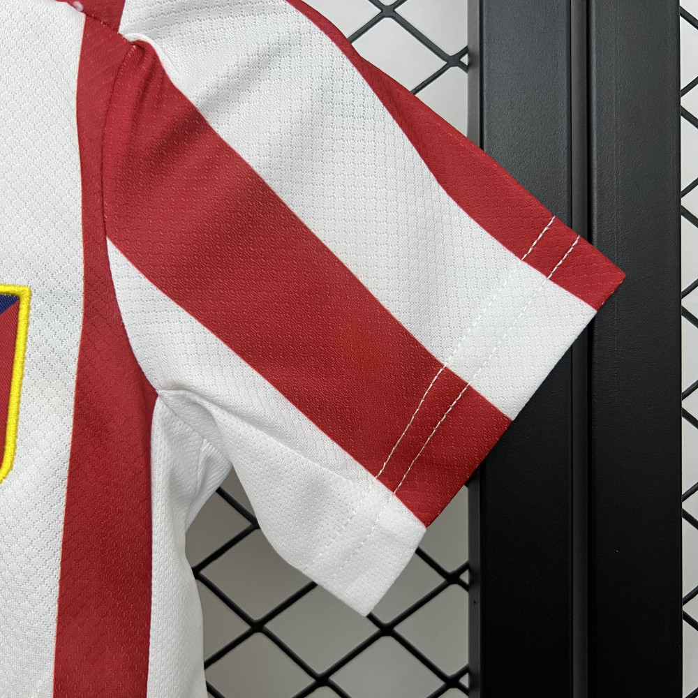 2025-2026 KIDS Atletico Madrid Home Football Shirt 1:1 Thai Quality
