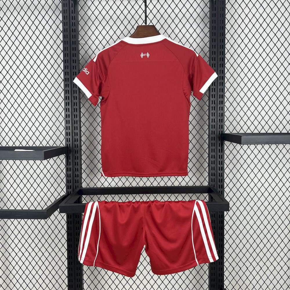 2025-2026 KIDS Liverpool FC Home Football Shirt 1:1 Thai Quality