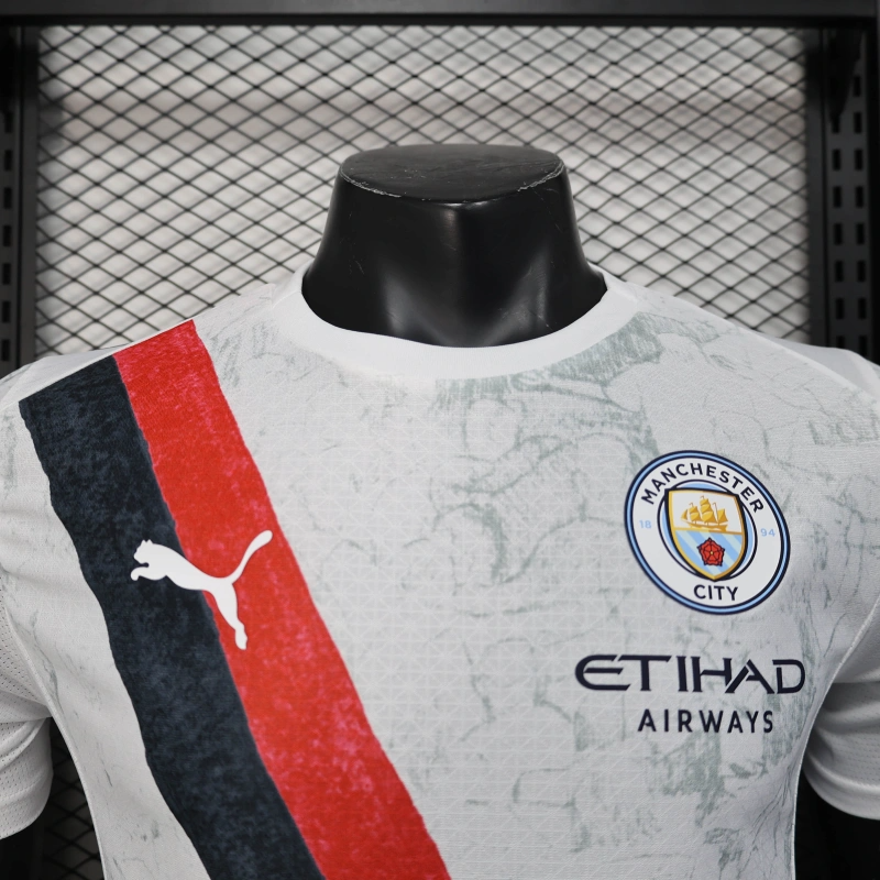 2025-2026 Player Version Manchester City Away Football Shirt 1:1 Thai Quality