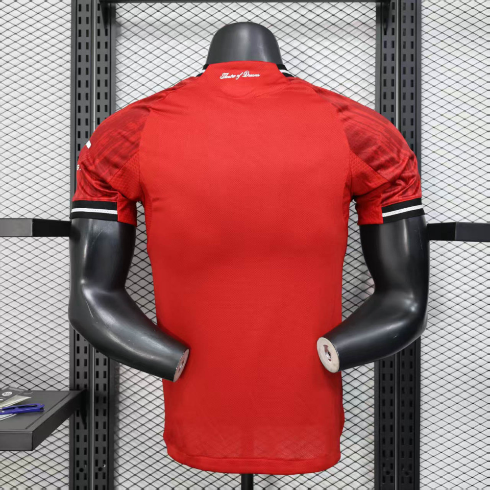 2025-2026 Player Version Manchester United Home Football Shirt 1:1 Thai Quality