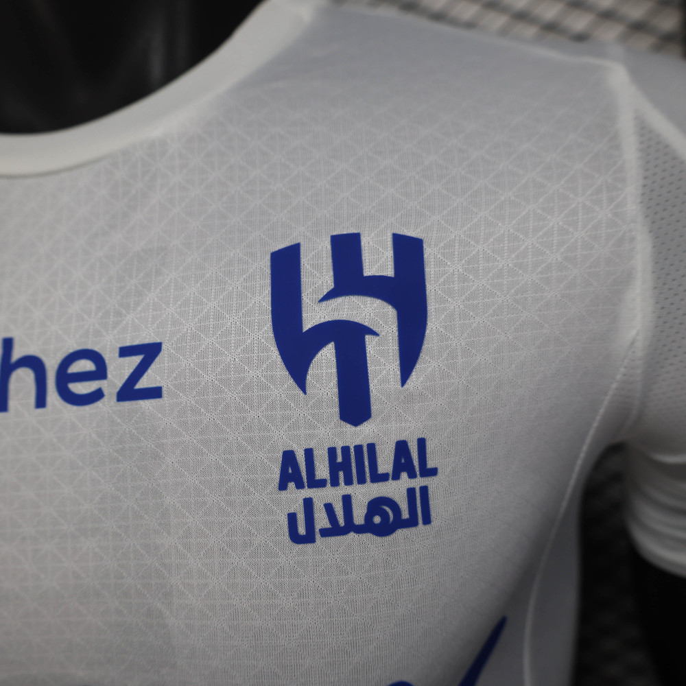 2025-2026 Player Version Al-Hilal Away Football Shirt 1:1 Thai Quality