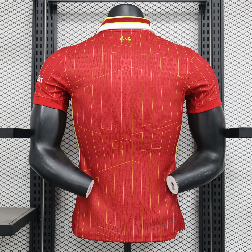 2024-2025 Player Version Liverpool Home Football Shirt 1:1 Thai Quality