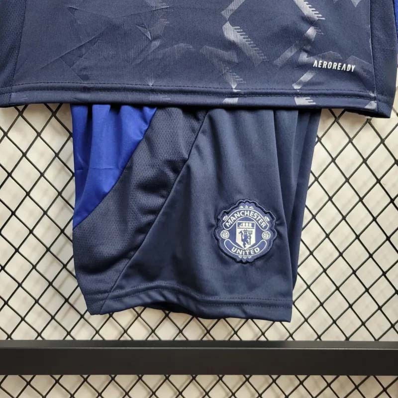 2024-2025 Kids Manchester United Away Football Shirt 1:1 Thai Quality