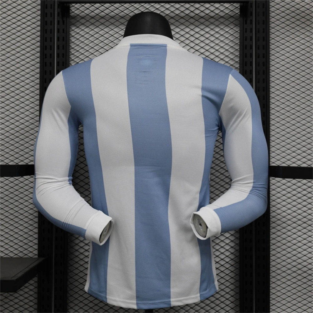 2024-2025 Long Sleeve Player Version Argentina 50th Anniversary Football Shirt 1:1 Thai Quality