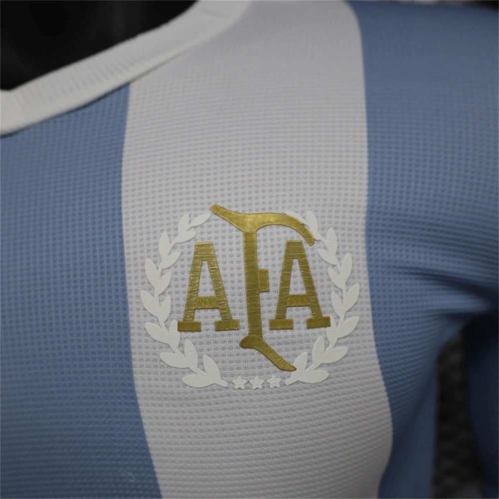 2024-2025 Long Sleeve Player Version Argentina 50th Anniversary Football Shirt 1:1 Thai Quality