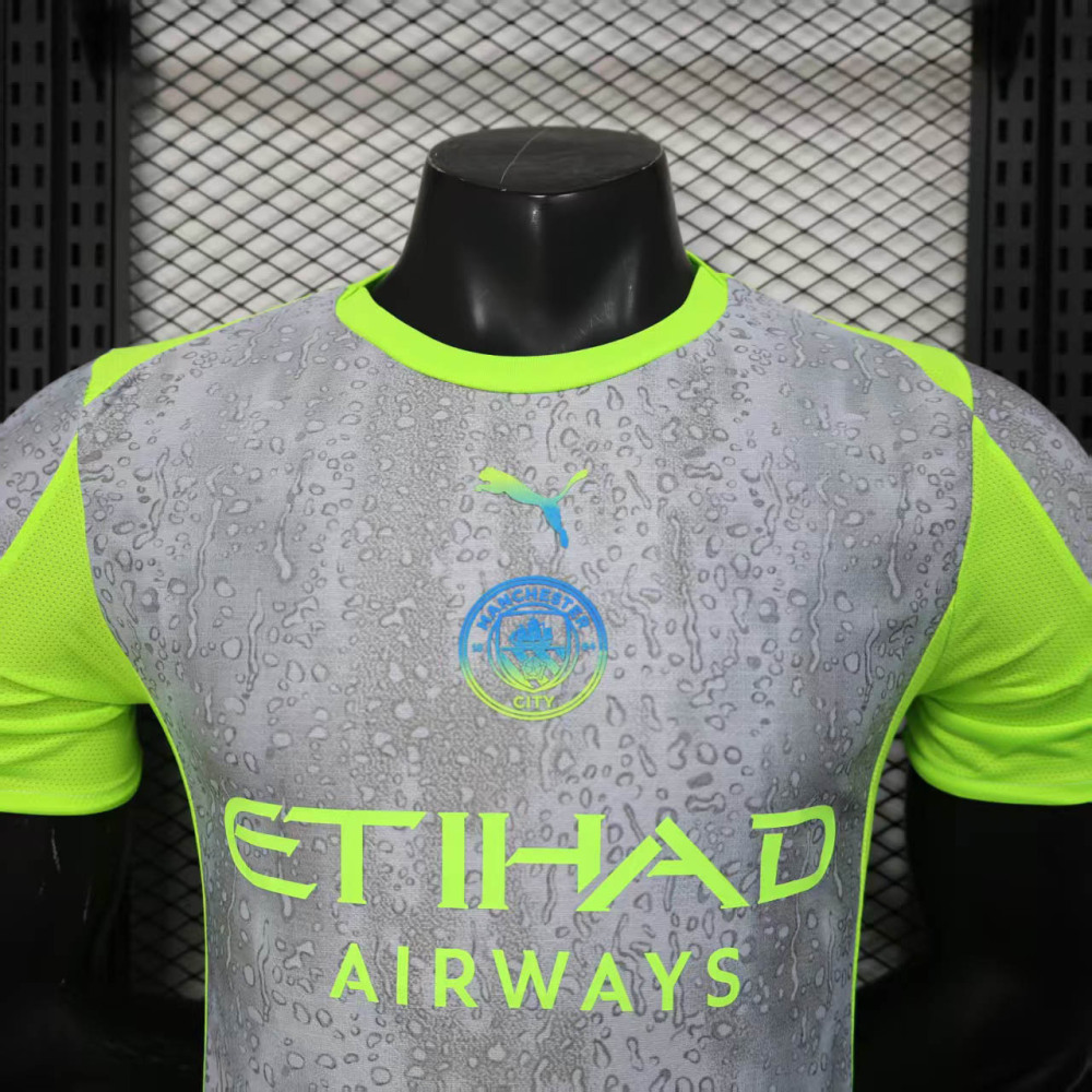 2025-2026 Player Version Manchester City Third Away Football Shirt 1:1 Thai Quality