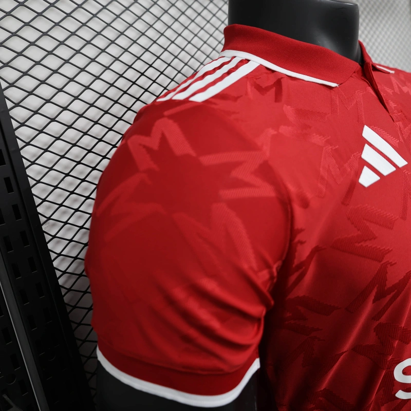 2025-2026 Player Version Manchester United Co branded Football Shirt 1:1 Thai Quality