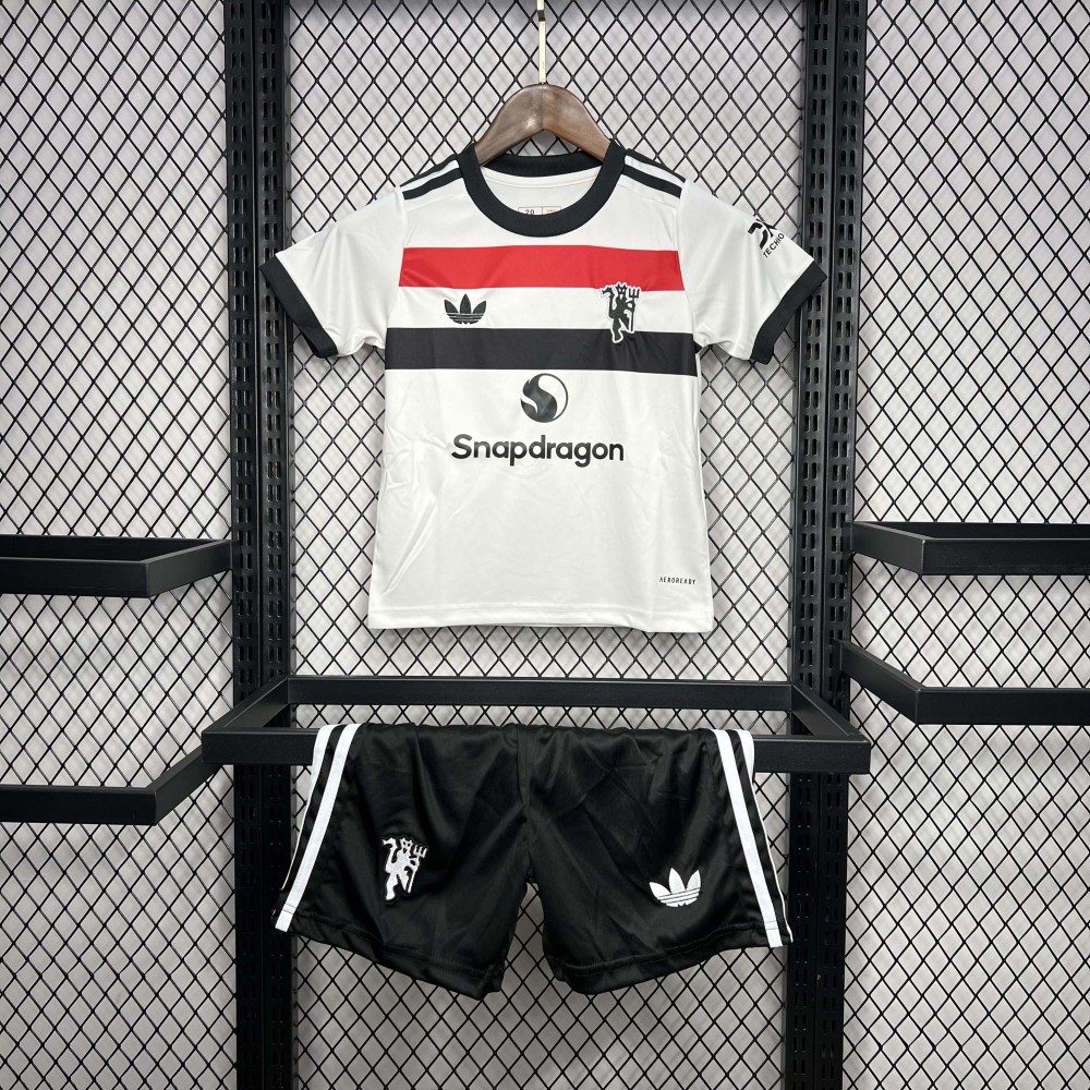 2024-2025 Kids Manchester United Third Away Football Shirt 1:1 Thai Quality