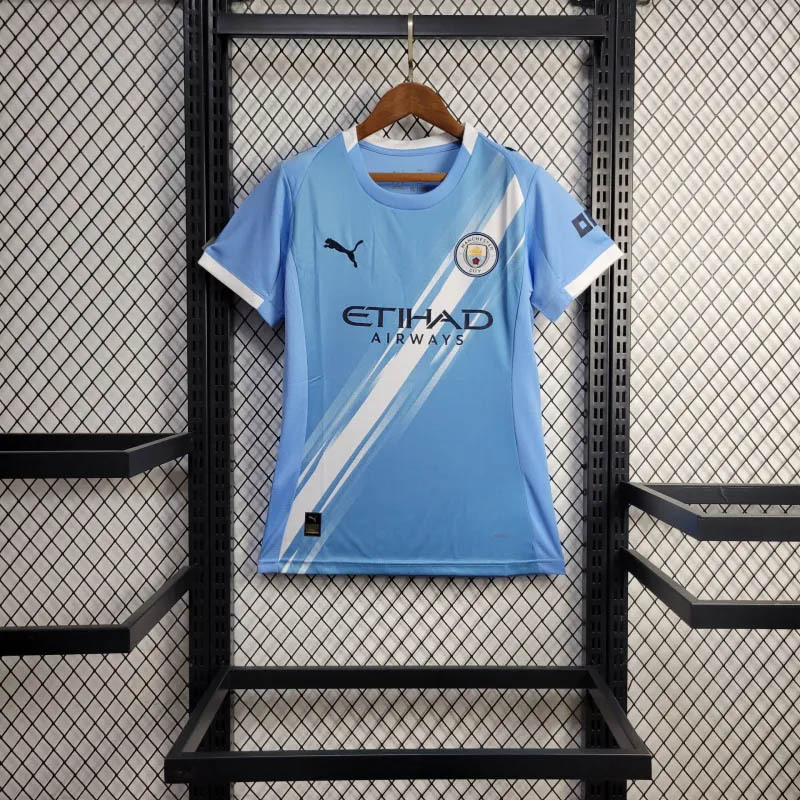 2025-2026 Women Manchester City Home Football Shirt 1:1 Thai Quality