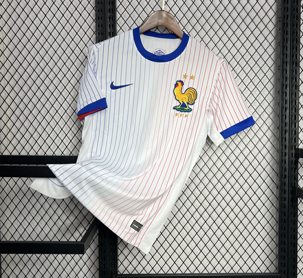 2024-2025 France Away Football jersey Fan edition 1:1  China Quality 1:1  China Quality
