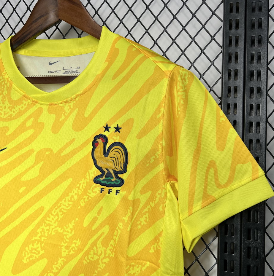 2024-2025 France Euro Goalkeeper uniform Jersey 1:1  China Quality