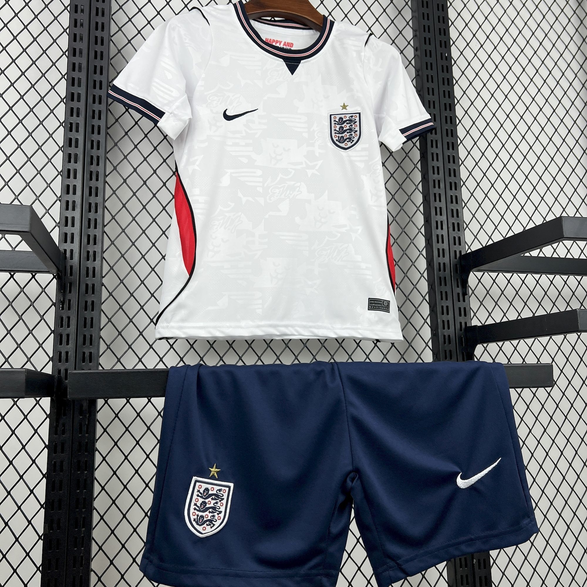 2026 England KIDS Home Football Shirt 1:1 China Quality