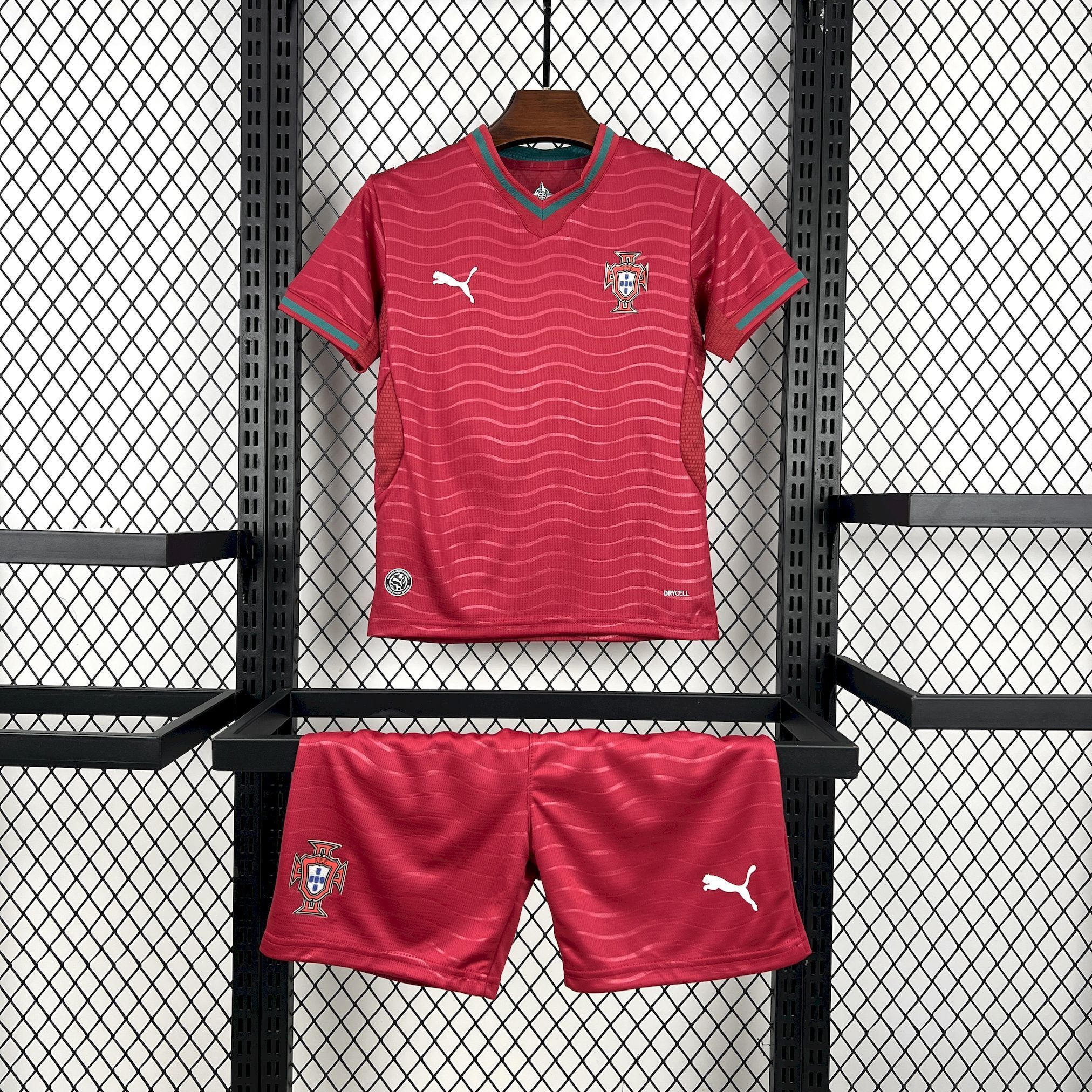 2026 World Cup Portugal  Kids Home Football Shirt 1:1 China Quality