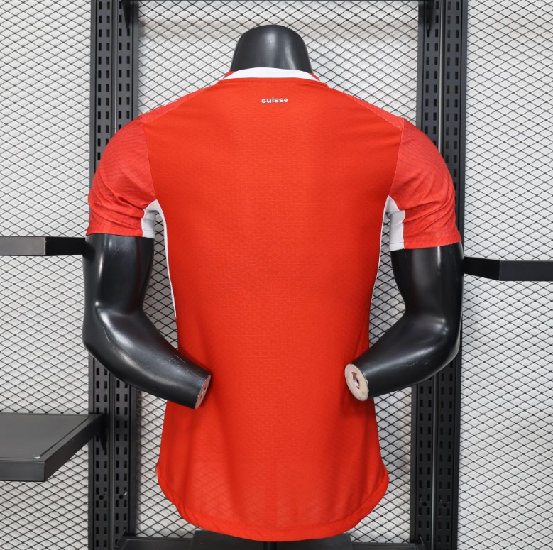 2026 Switzerland World cup Home Football jersey Player Edition 1:1  China Quality