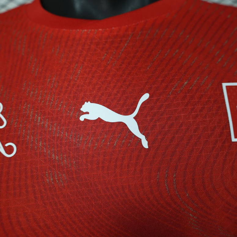 2026 Switzerland World cup Home Football jersey Player Edition 1:1  China Quality