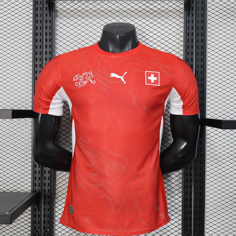 2026 Switzerland World cup Home Football jersey Player Edition 1:1  China Quality