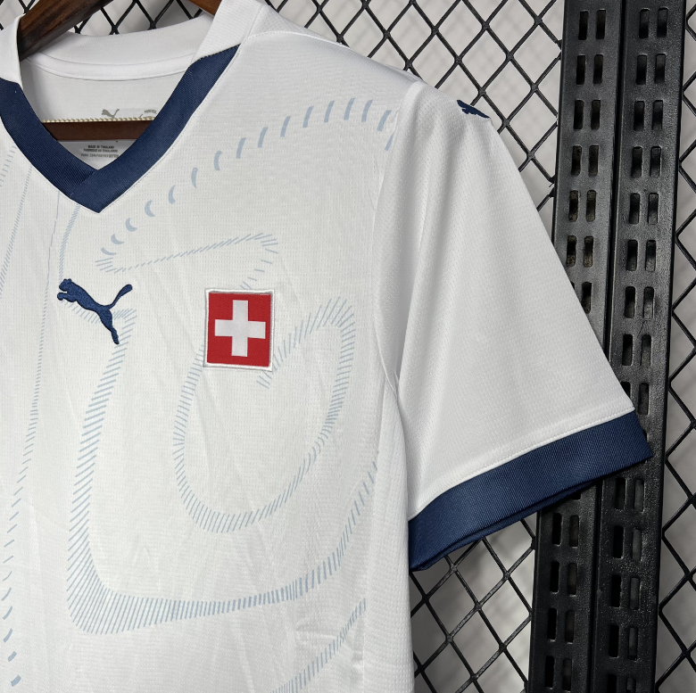 2024-2025 Switzerland Euro Away Football jersey Fan edition 1:1  China Quality