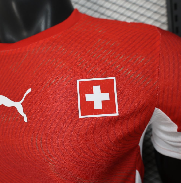 2026 Switzerland World cup Home Football jersey Player Edition 1:1  China Quality
