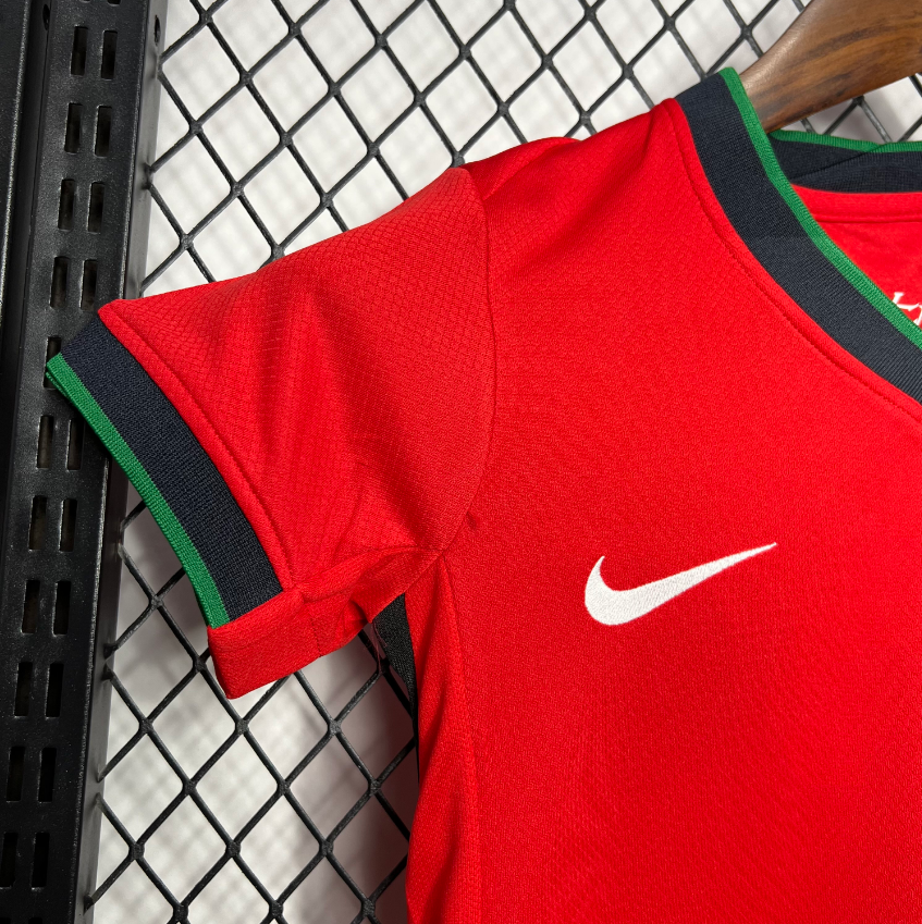 2024-2025 Portugal  Kids Home Football Shirt 1:1 China Quality