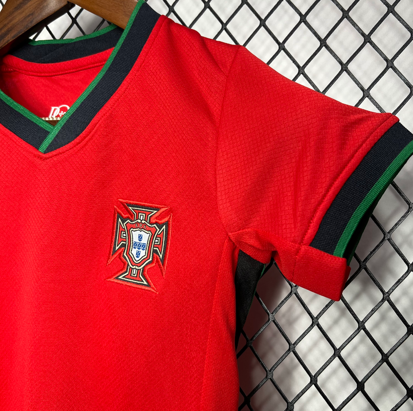 2024-2025 Portugal  Kids Home Football Shirt 1:1 China Quality