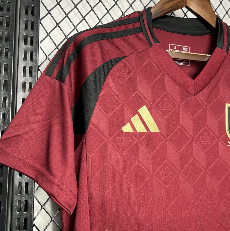 2024-2025 Belgium Euro Home Football jersey Fan edition 1:1  China Quality