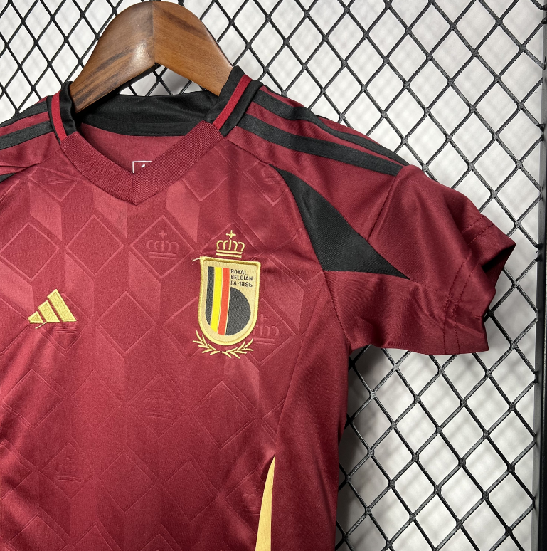 2024-2025 Belgium KIDS Home Football Shirt 1:1 China Quality