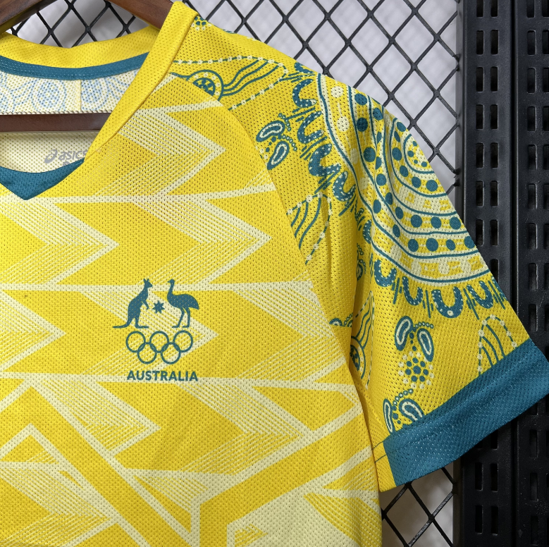 2024-2025 Australia Home Football jersey Fan edition 1:1  China Quality