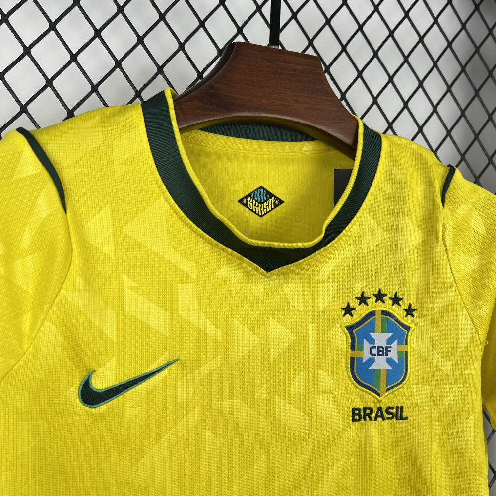 2026 World cup Brazil KIDS Home Football Shirt 1:1 China Quality