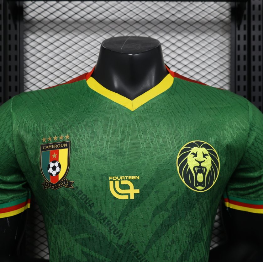 2025-2026  Cameroon Home Football jersey Player edition 1:1  China Quality