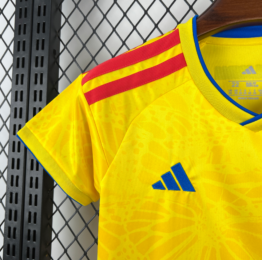 2026 World Cup Colombia Kids Home Football Shirt 1:1 China Quality