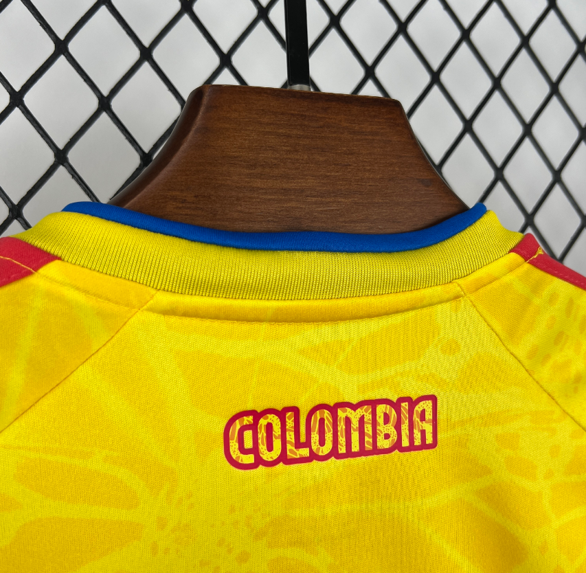2026 World Cup Colombia Kids Home Football Shirt 1:1 China Quality