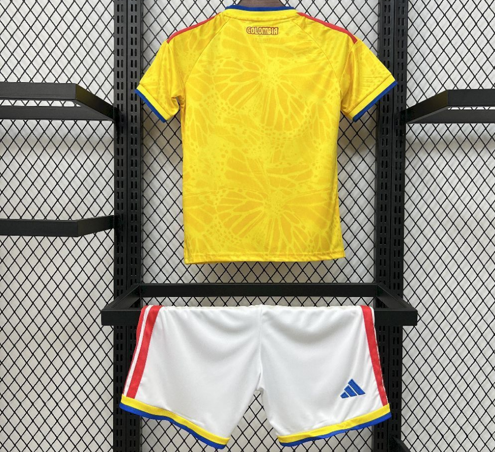 2025-2026 Colombia Kids Home Football Shirt 1:1 China Quality