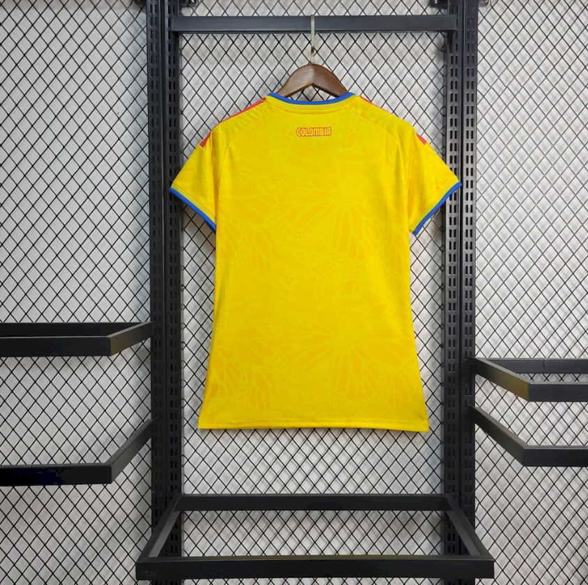 2026 World Cup  Colombia Women Home Football jersey Fan edition1:1  China Quality
