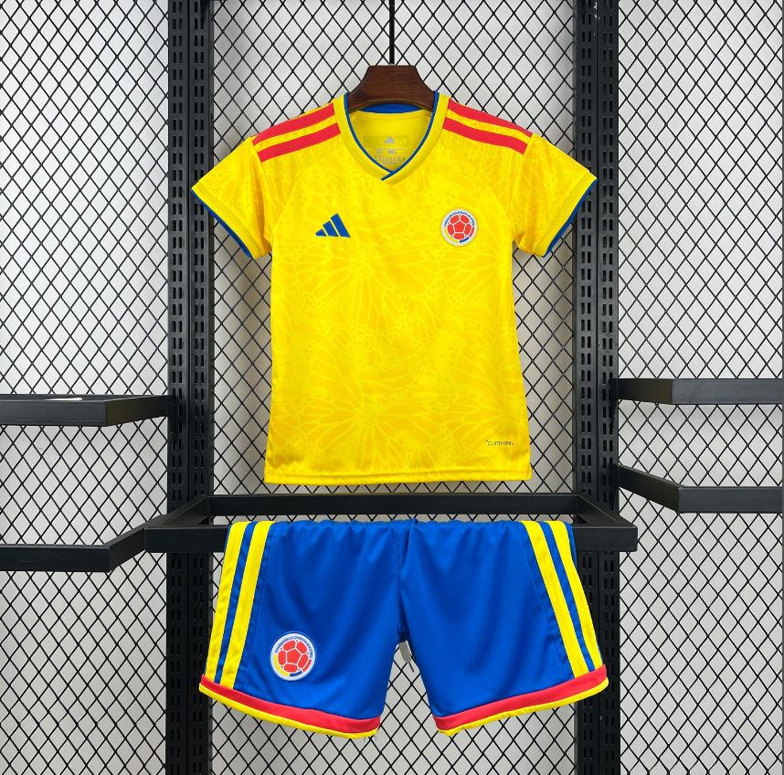 2026 World Cup Colombia Kids Home Football Shirt 1:1 China Quality