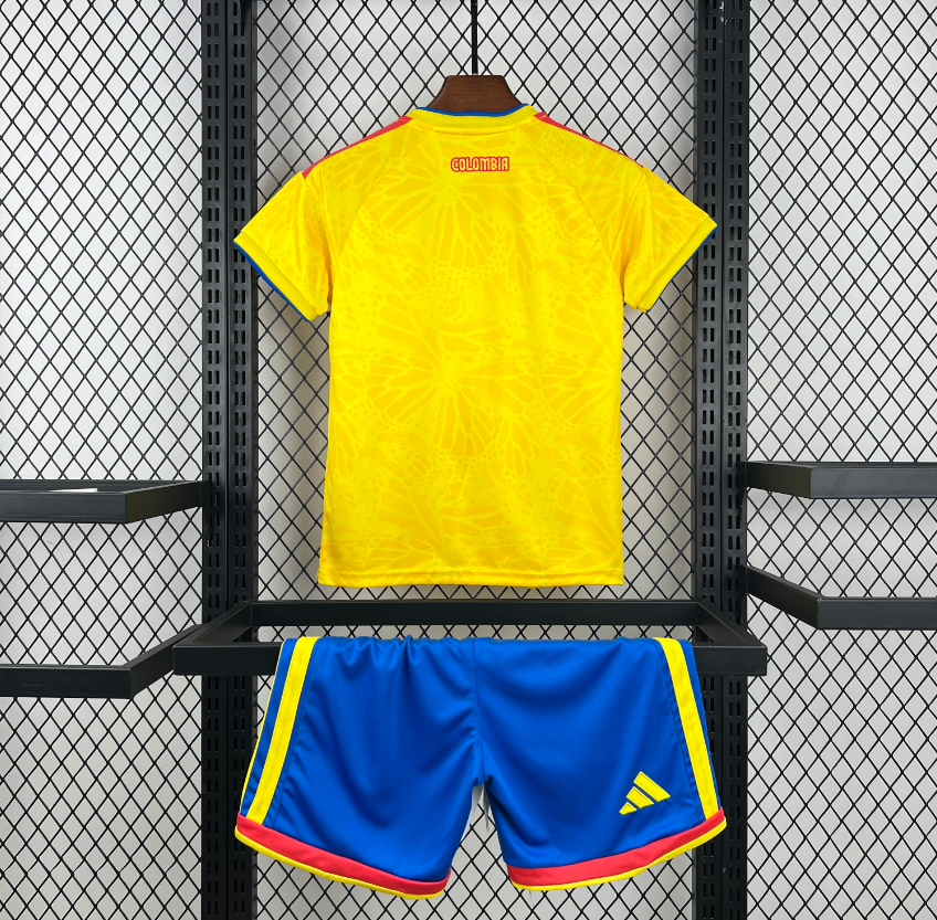 2026 World Cup Colombia Kids Home Football Shirt 1:1 China Quality