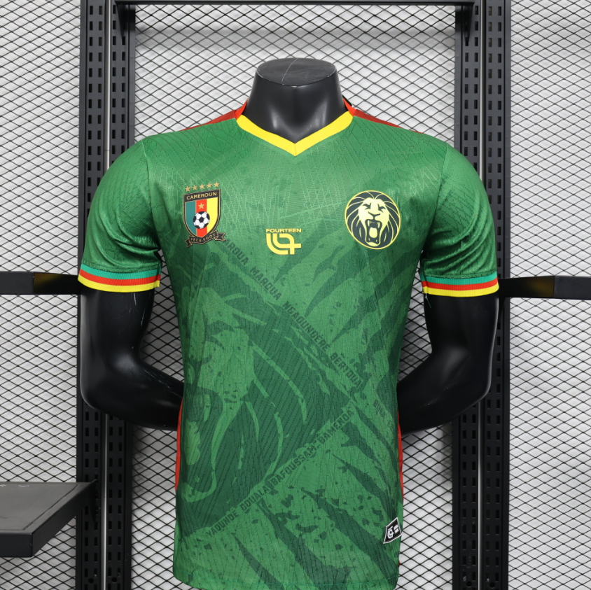 2025-2026  Cameroon Home Football jersey Player edition 1:1  China Quality