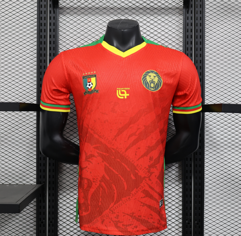 2025-2026  Cameroon Away Football jersey Player edition 1:1  China Quality