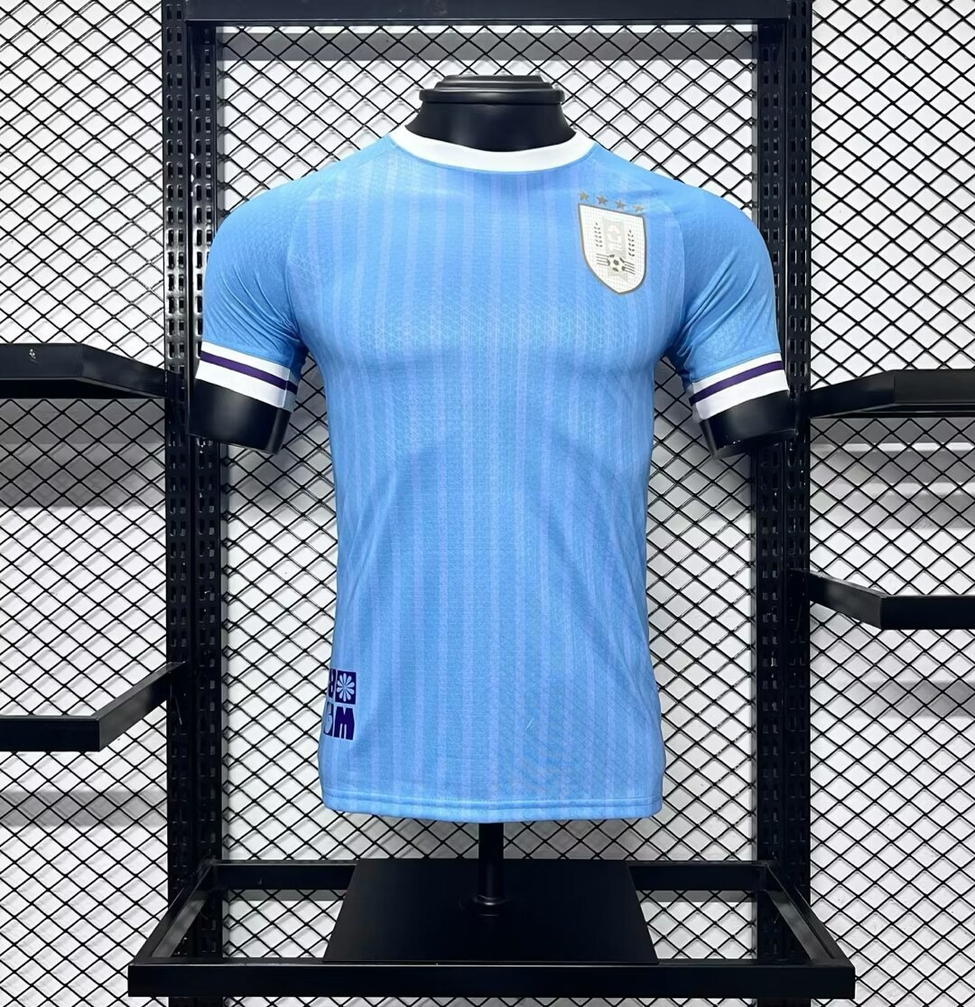 2024-2025 Uruguay Home Football jersey Player edition 1:1  China Quality