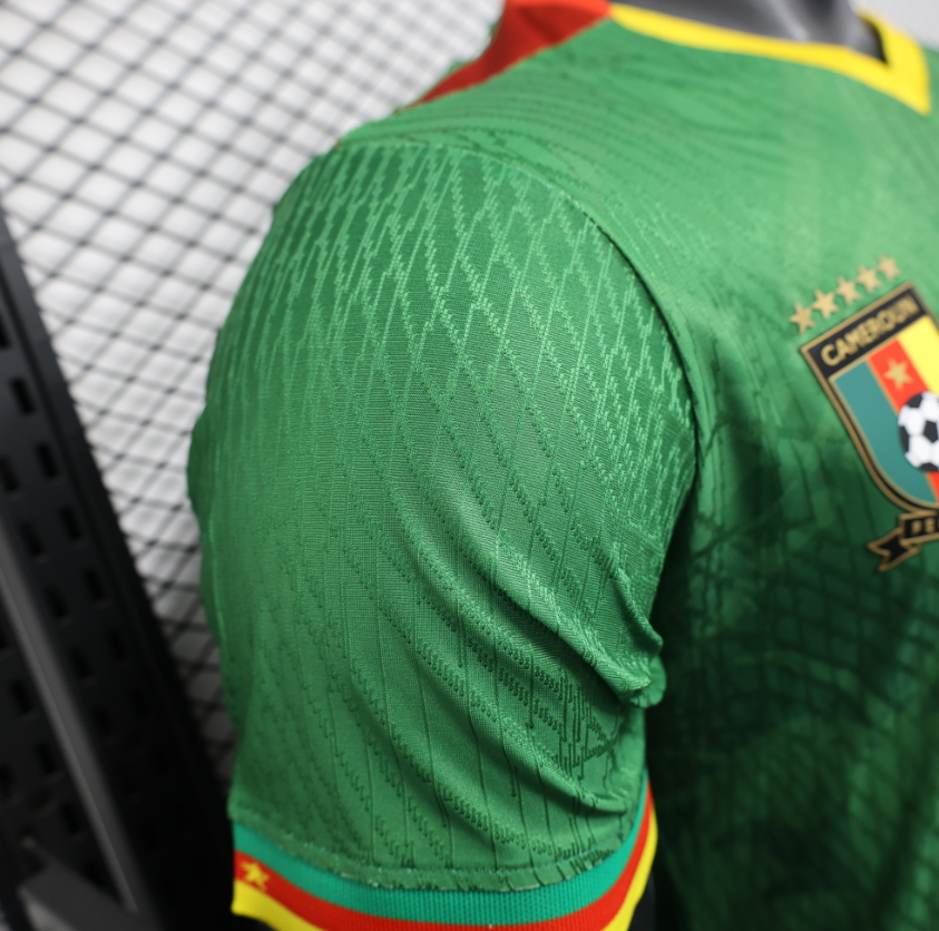 2025-2026  Cameroon Home Football jersey Player edition 1:1  China Quality