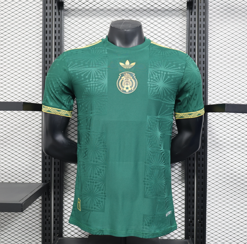 2025-2026 Mexico green Gold Jersey Player Version 1:1  China Quality