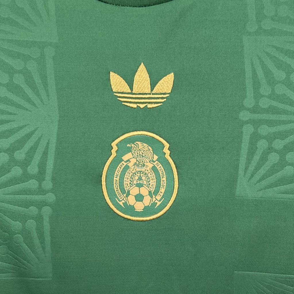 2025-2026 Mexico Gold- Green KIDS Football Shirt 1:1 China Quality
