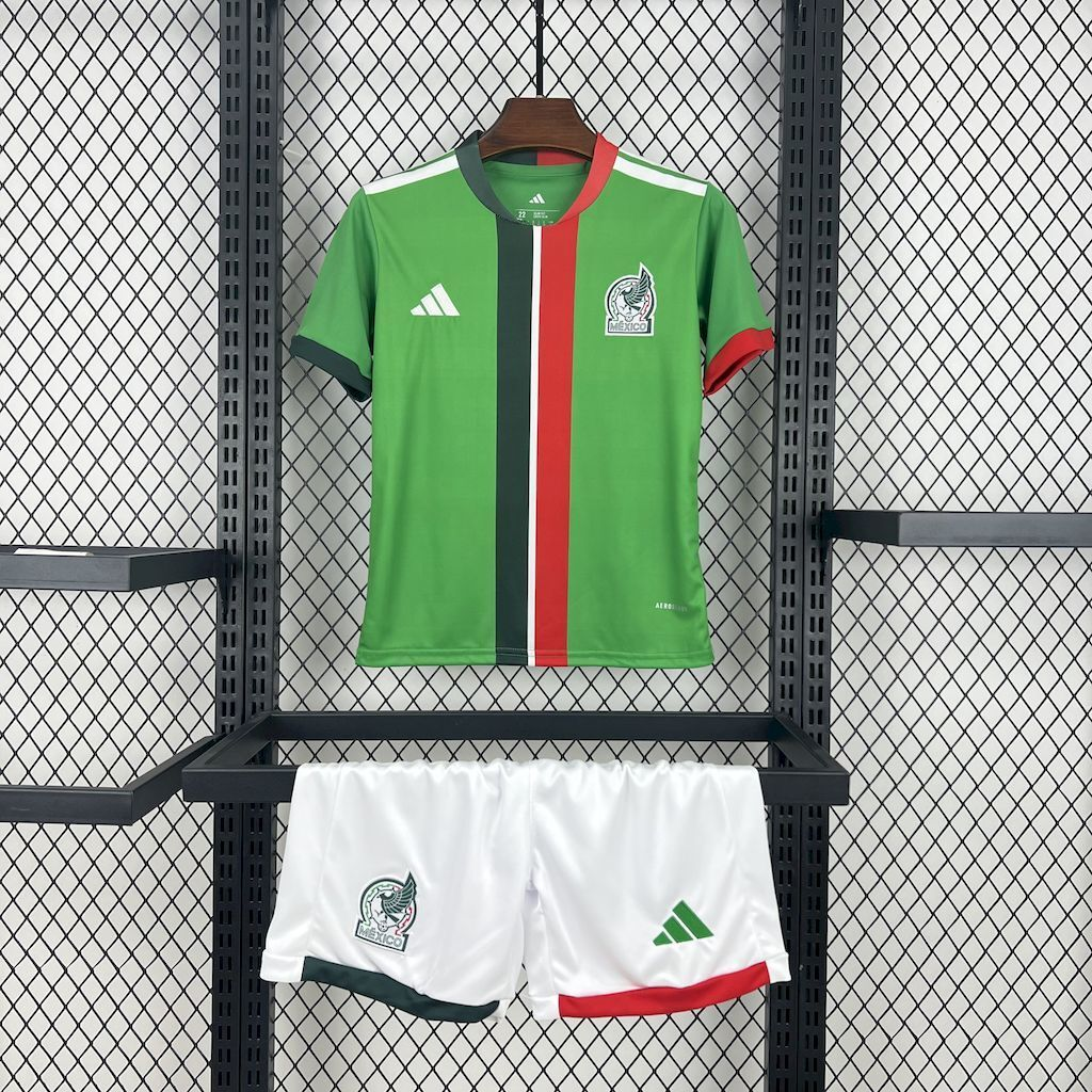 2025-2026 Mexico KIDS Home Football Shirt 1:1 China Quality