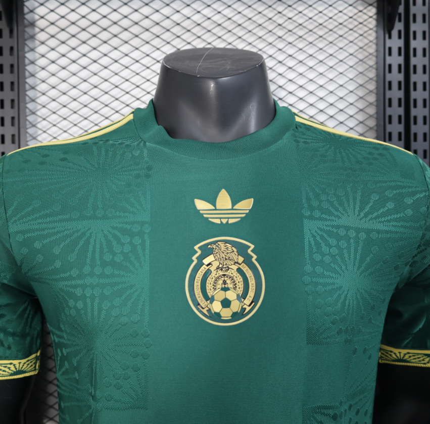 2025-2026 Mexico green Gold Jersey Player Version 1:1  China Quality