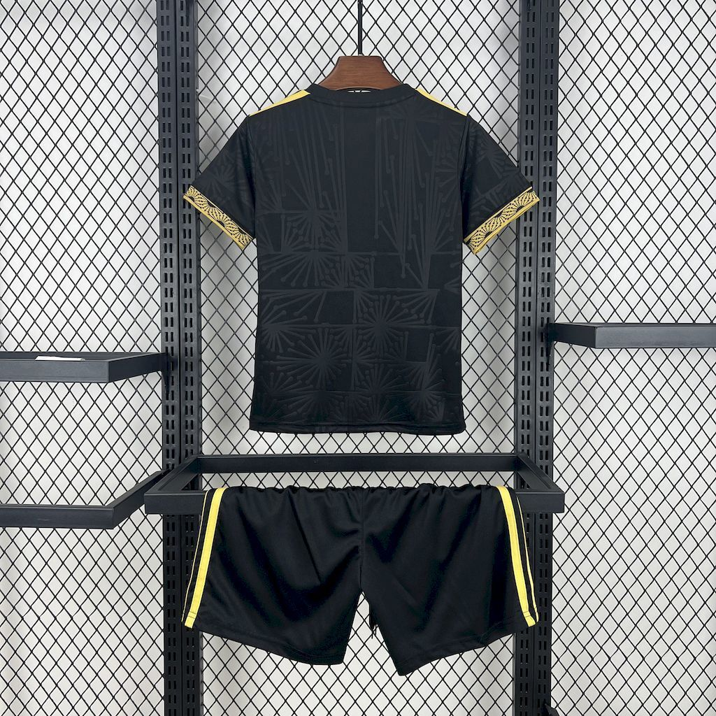 2025-2026 Mexico Gold- Black Kids Kit 1:1 China Quality